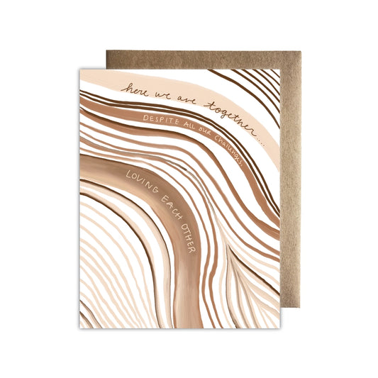 Loving Each Other Greeting Card