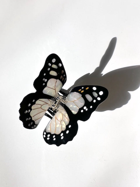 Large Monarch Butterfly Hair Clip