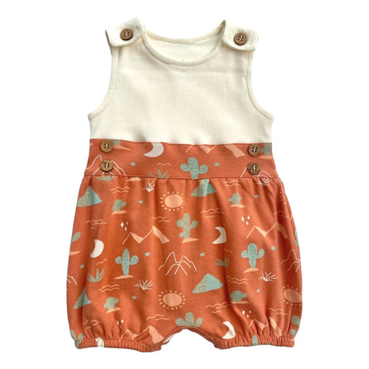 Desert Organic Cotton Bubble Romper