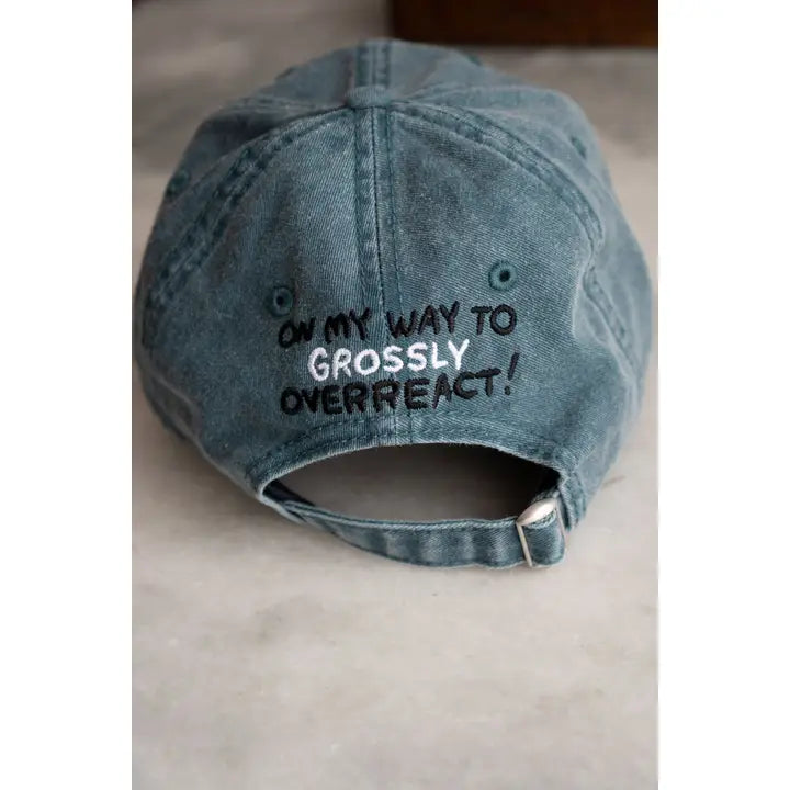 Overreact Cat Front & Back Hat