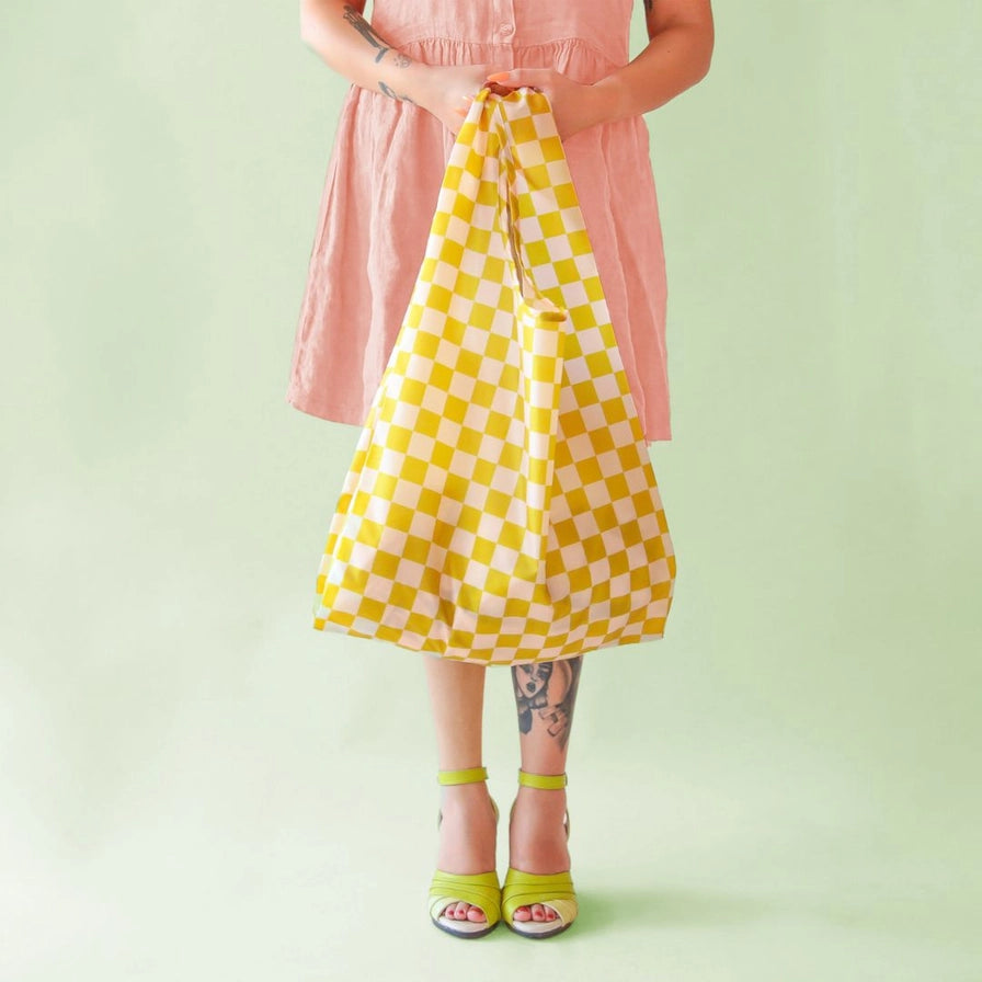 Palm Check Reusable Bag