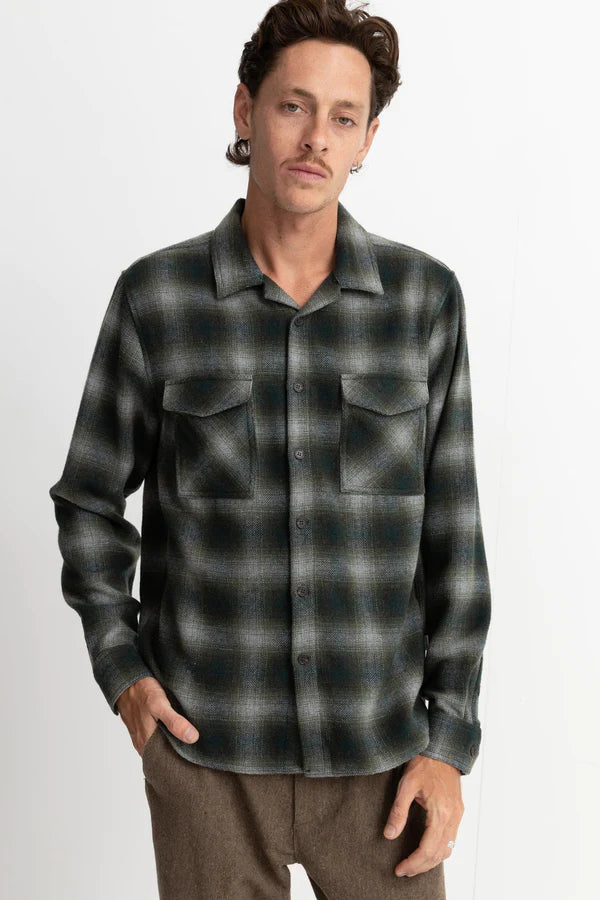 Plaid LS Flannel - Pine