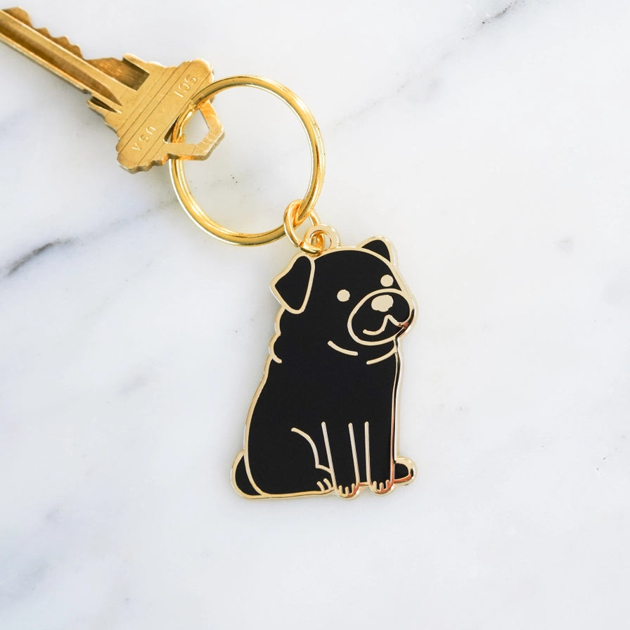 Pug Keychain