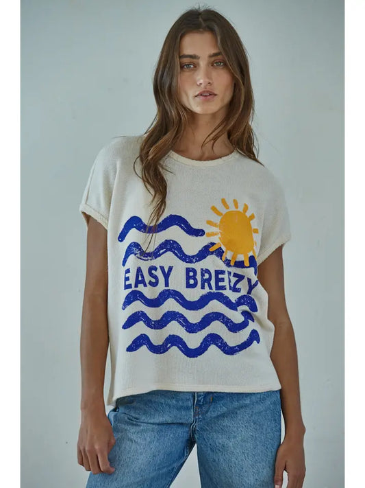 Easy Breezy Textured Top