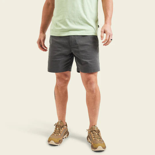 Westside Day Shorts in Charcoal