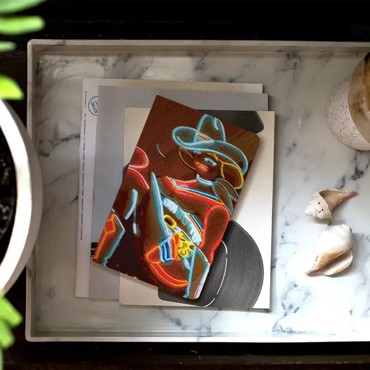 Sally Sunset Layflat Notebook