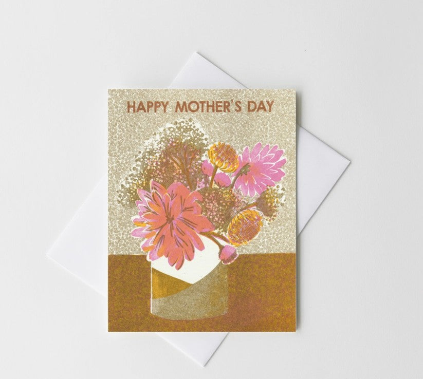 Happy Mother's Day - Risograph Card