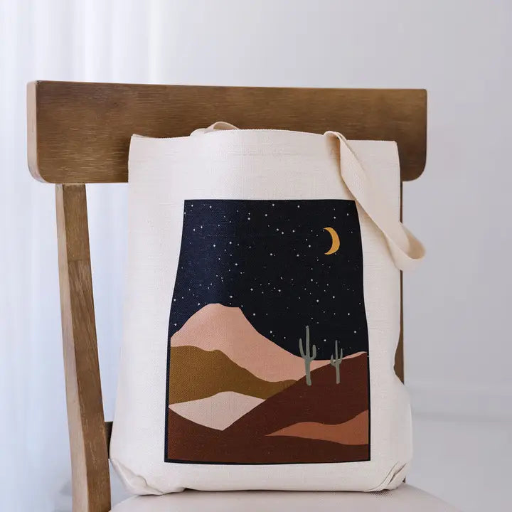 Starry Desert Night Tote