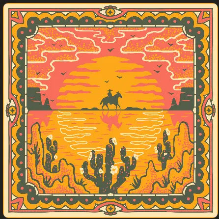 Sunset Bandana