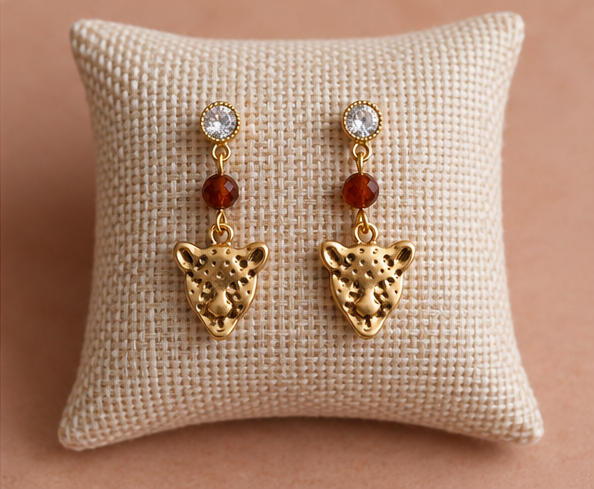 Untamed Carnelian Earrings