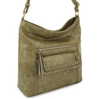 Braided Large Stitch Crossbody