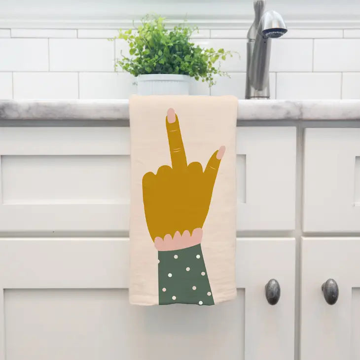 Rock On! Tea Towel