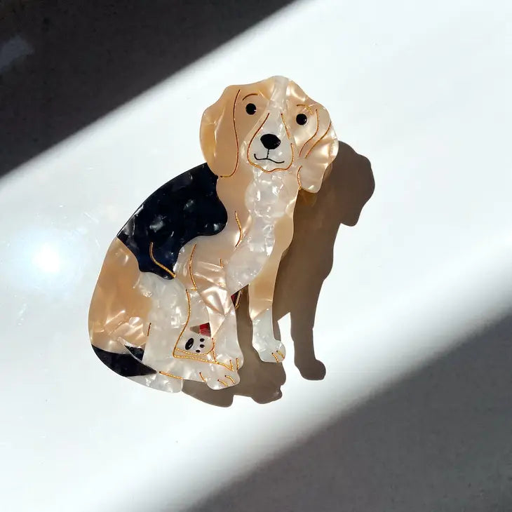 Acetate Dog Claw Clip