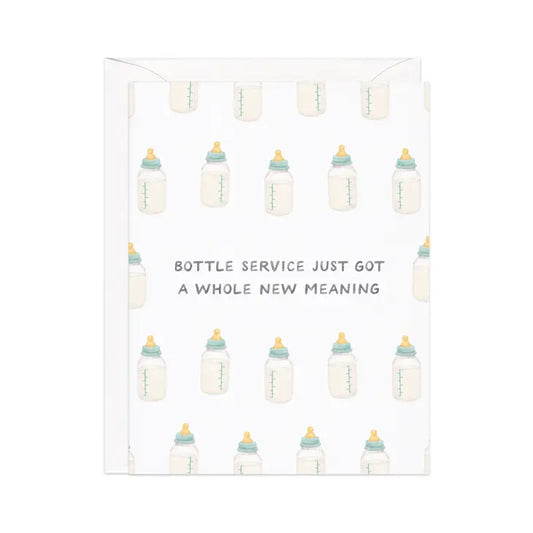 Bottle Service Card