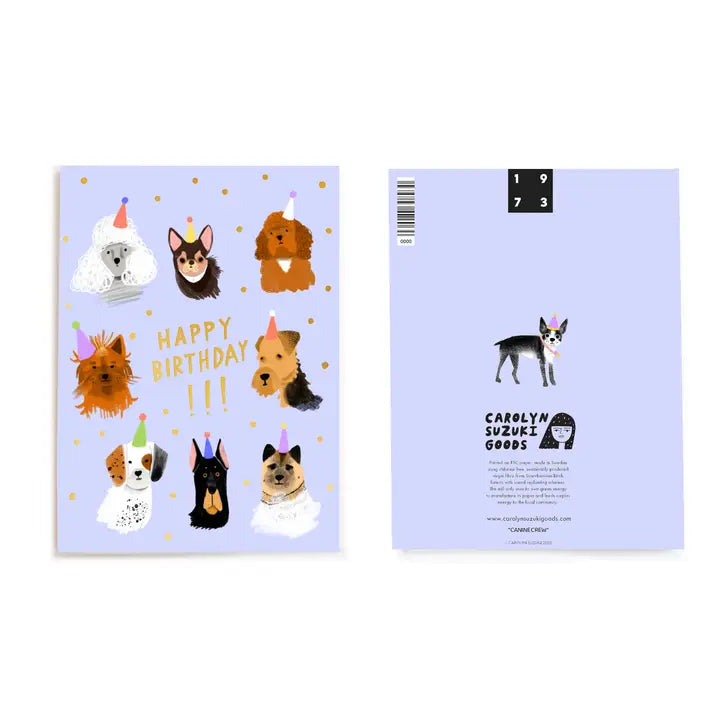 Canine Crew Card