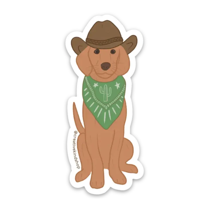 Deputy Dog Vinyl Sticker