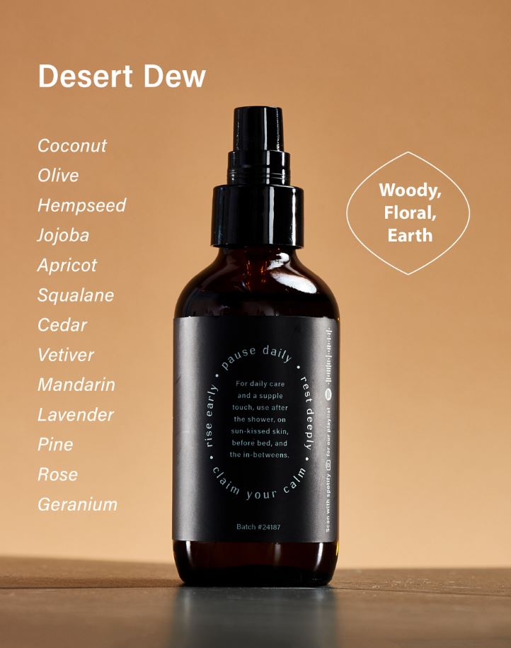Desert Dew Body Oil Tonic