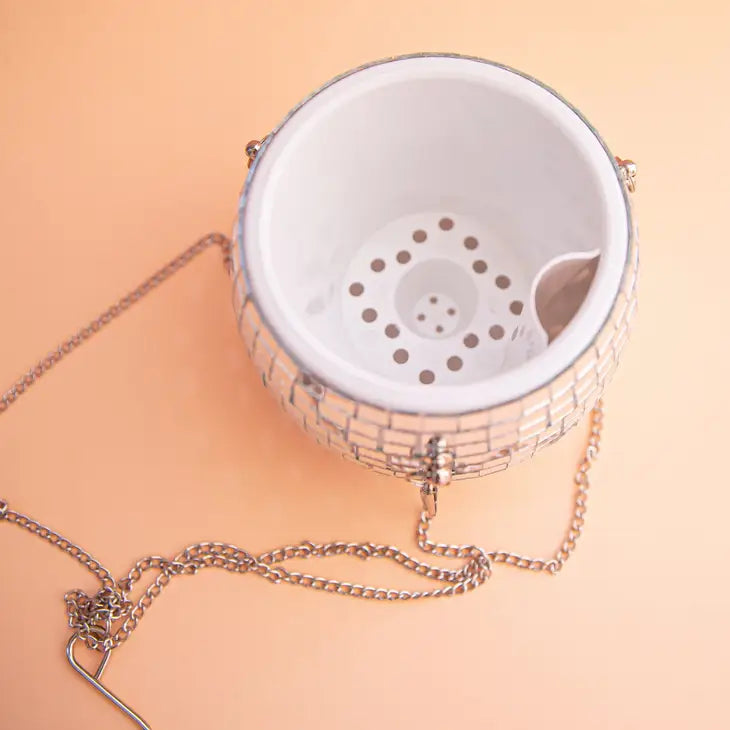 Disco Hanging Planter 8"