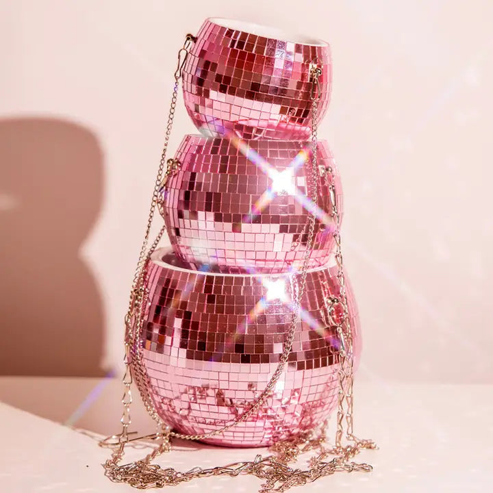 Disco Hanging Planter 6"