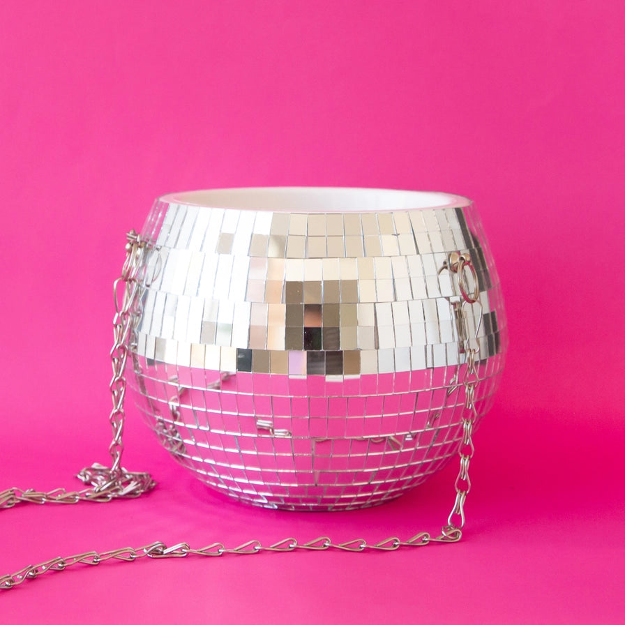 Disco Hanging Planter 6"