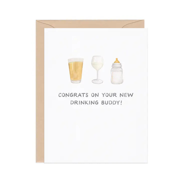 Drinking Buddies Card