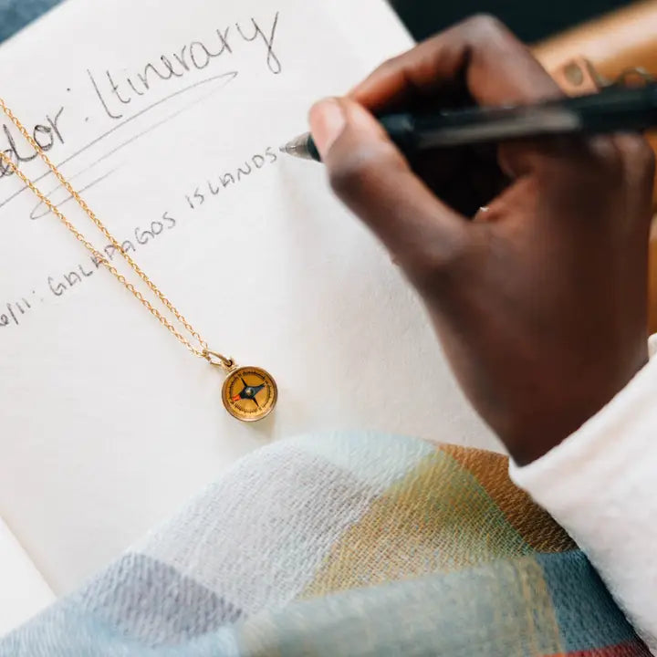 Find Your Way Compass Necklace