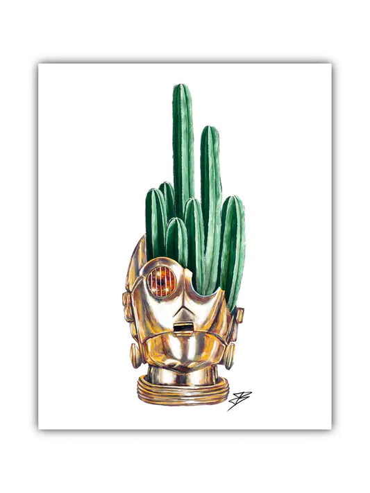 C3PO Art Print