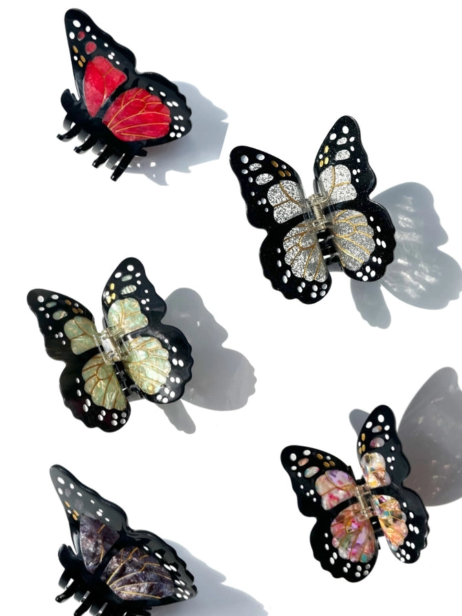 Limited Edition Monarch Butterfly Claw Clip