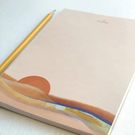 Pink Sunset Notepad