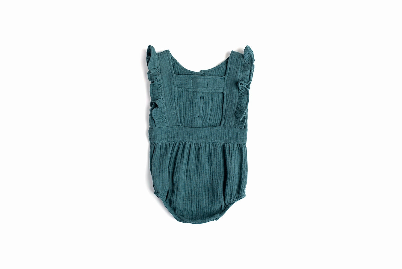 Flutter Ruffle Cotton Romper