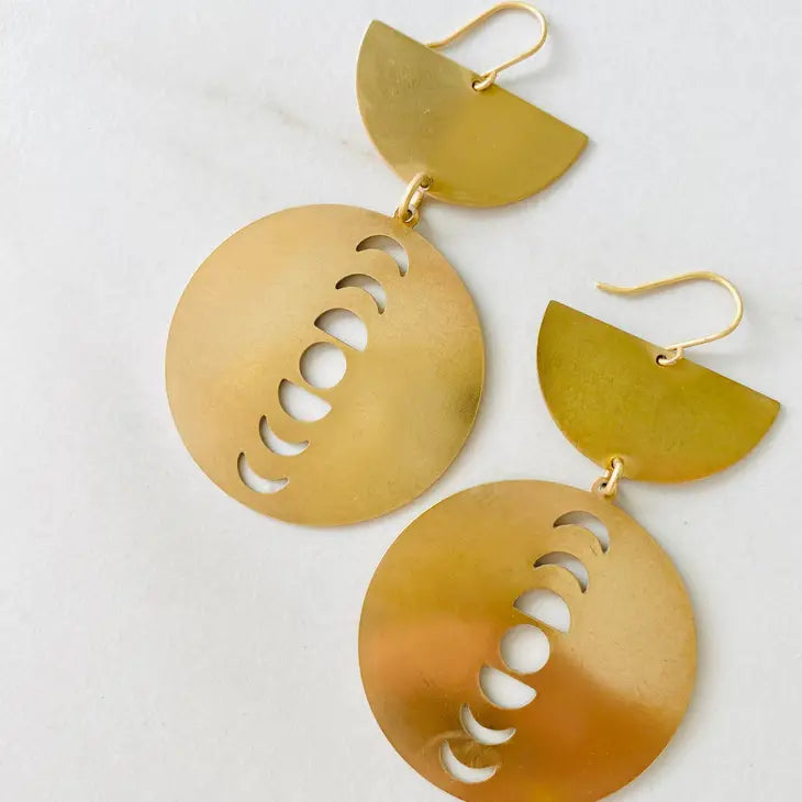 Phases of the Moon Earrings