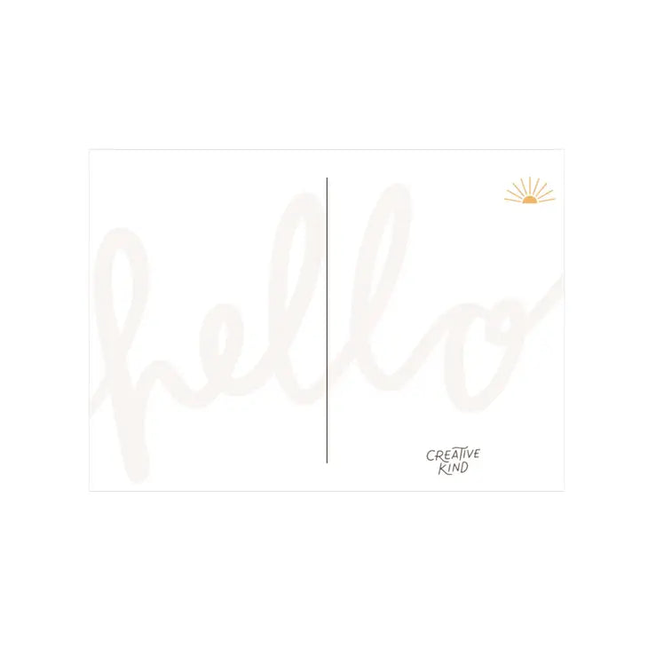 Saguaro Silhouettes Post Card