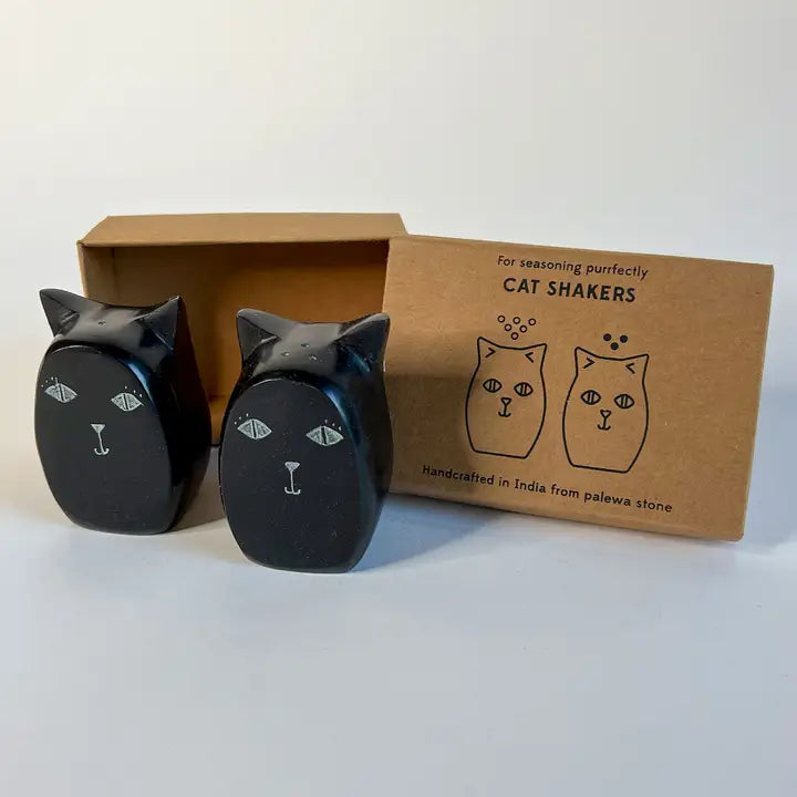 Cat Salt and Pepper Shakers