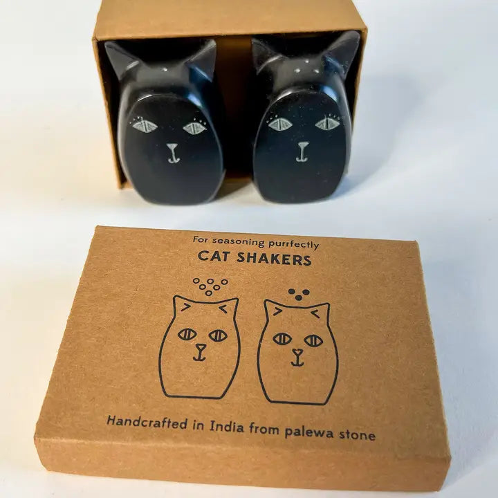 Cat Salt and Pepper Shakers