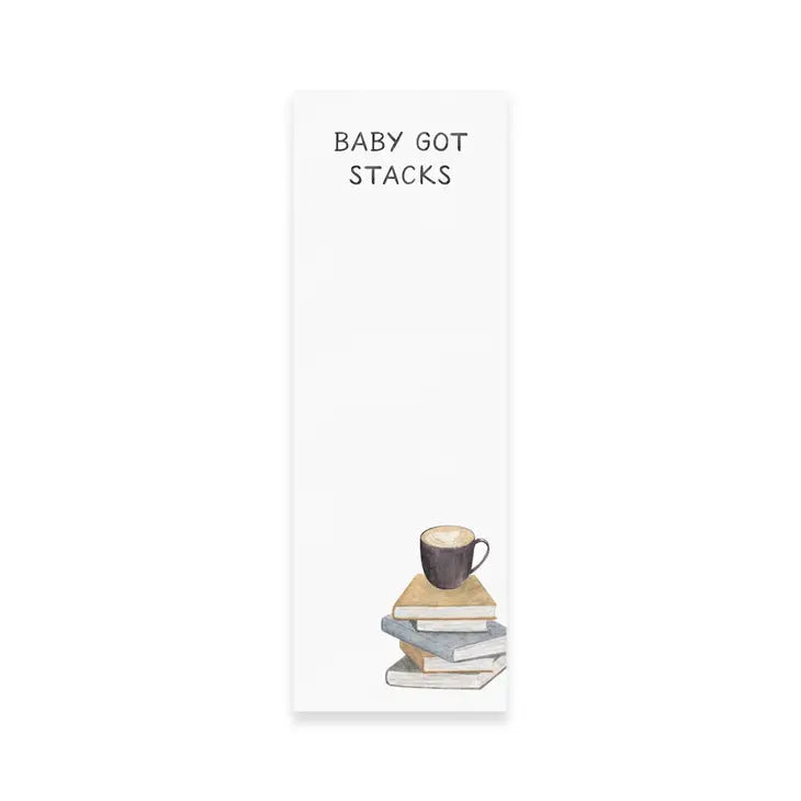 Baby Got Stacks Notepad
