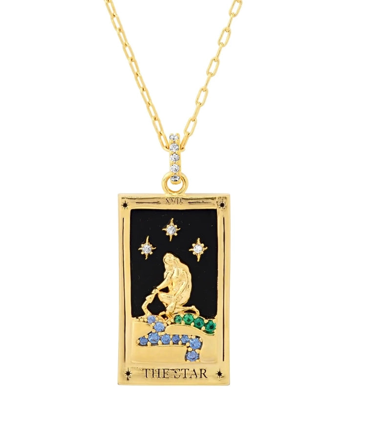 Tarot Card Necklace