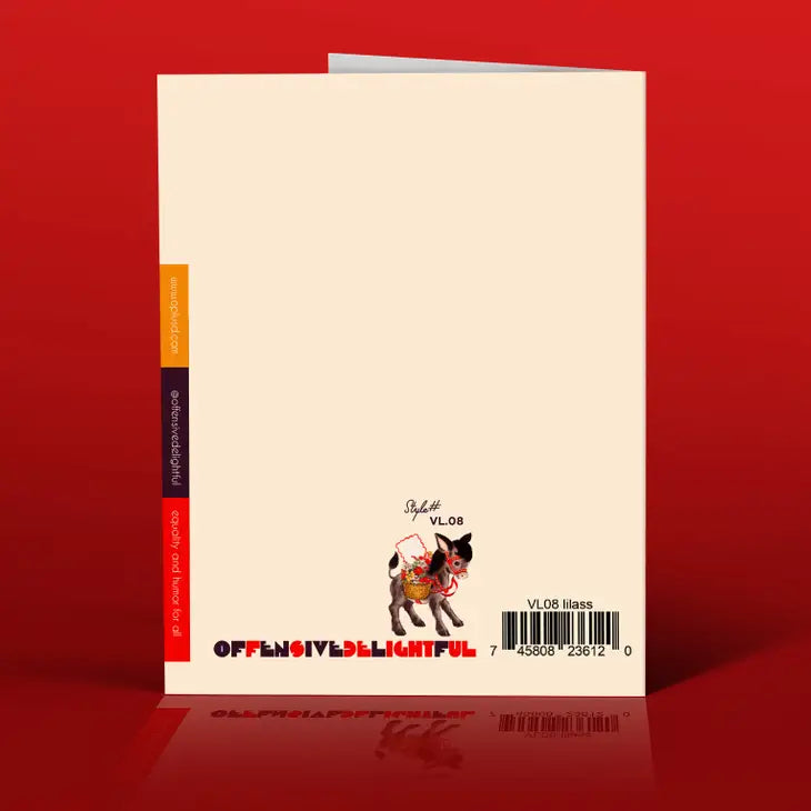 A little A** Valentines Card