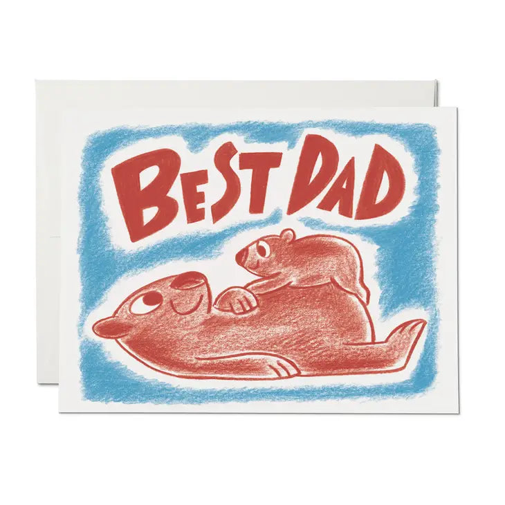 Wombat Dad Father's Day Card