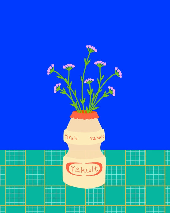 Yogurt Drink Giclee Print