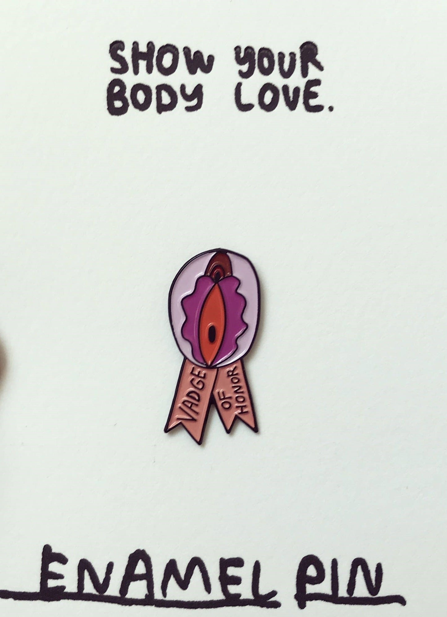 Vadge of Honor Pin