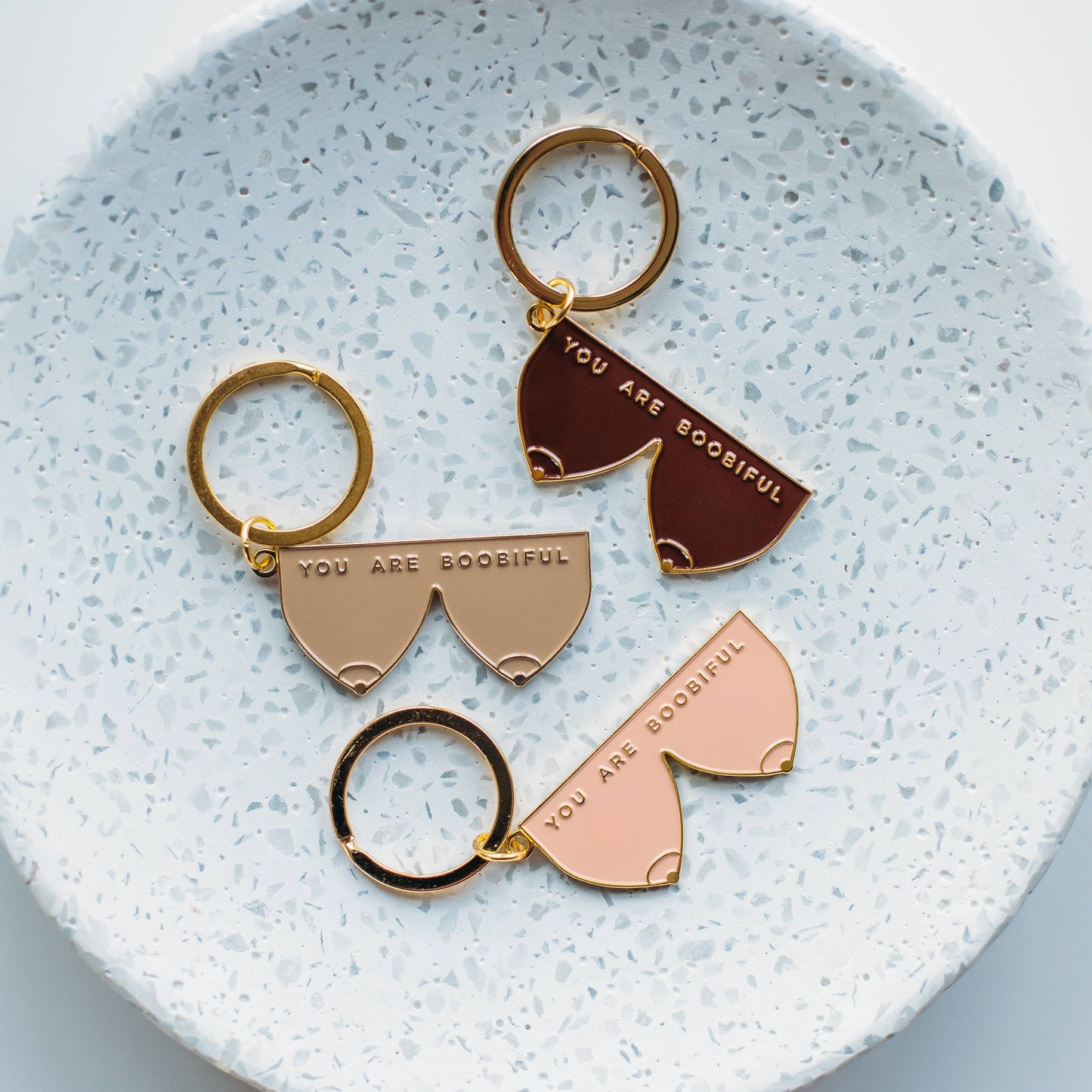 You Are Boobiful Keychains