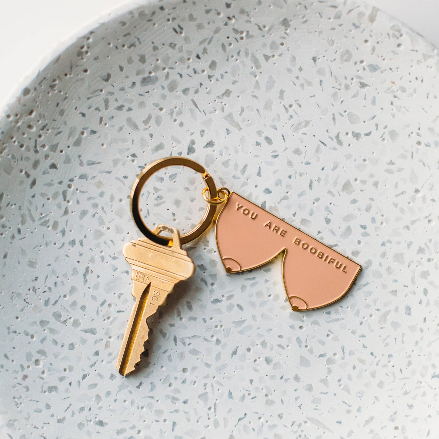 You Are Boobiful Keychains