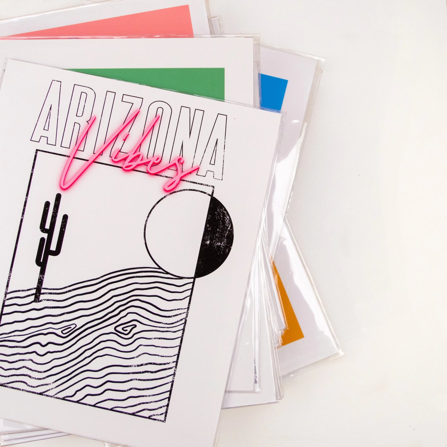 Arizona Vibez Paper Art Print
