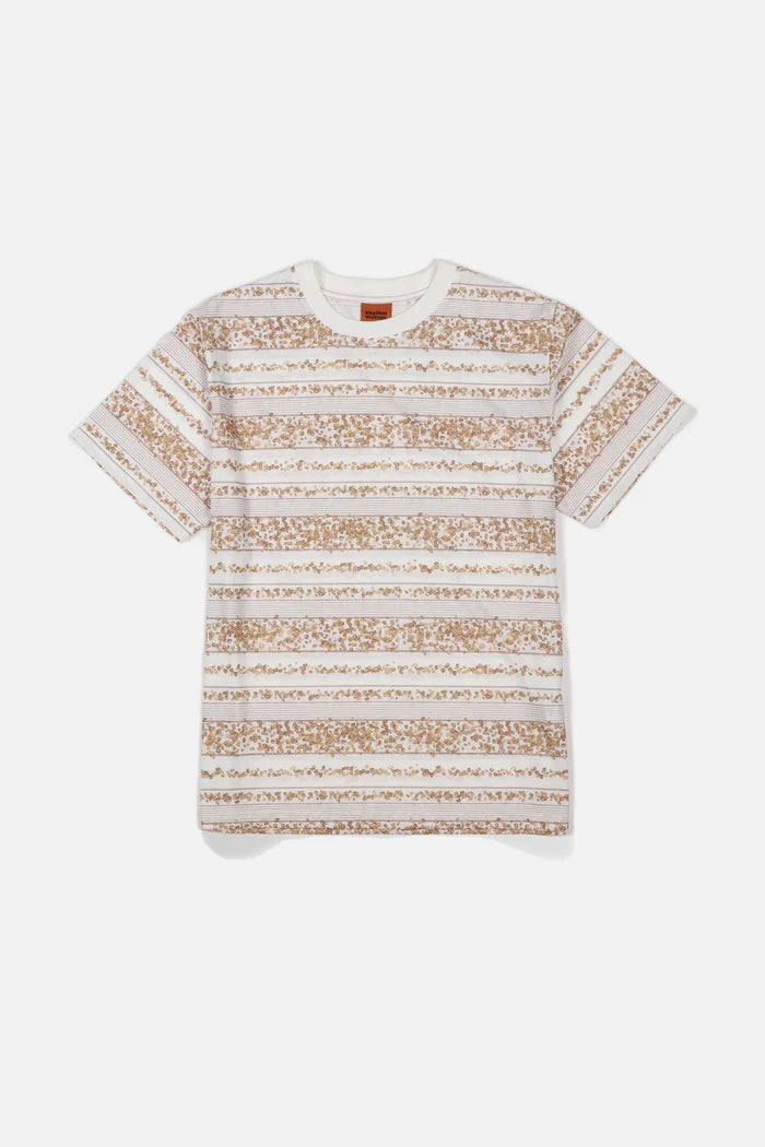 Isle Floral Vintage Stripe Ss T-Shirt