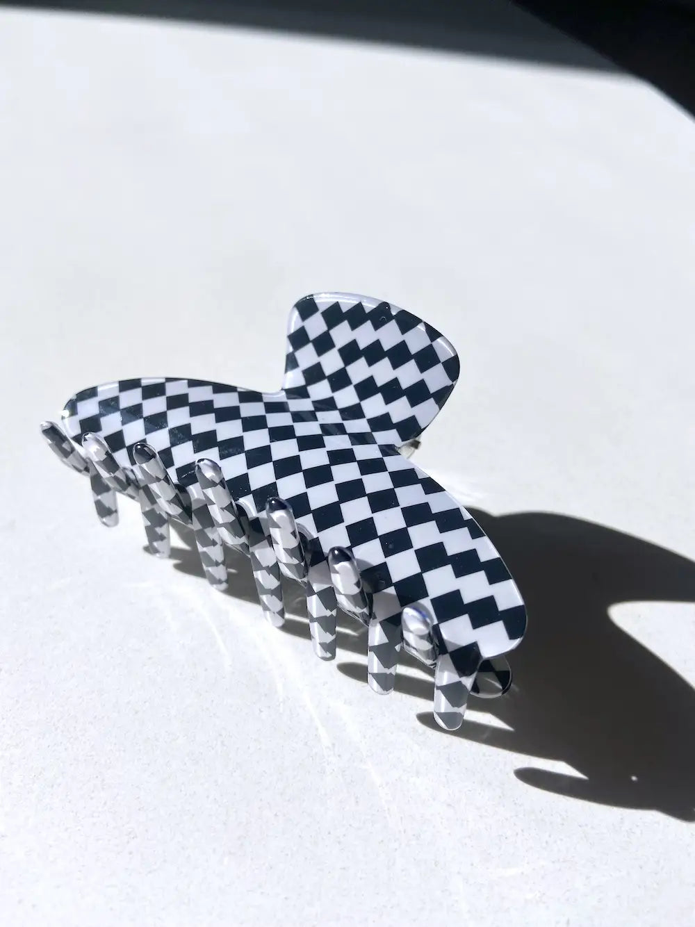Checkered Claw Clip