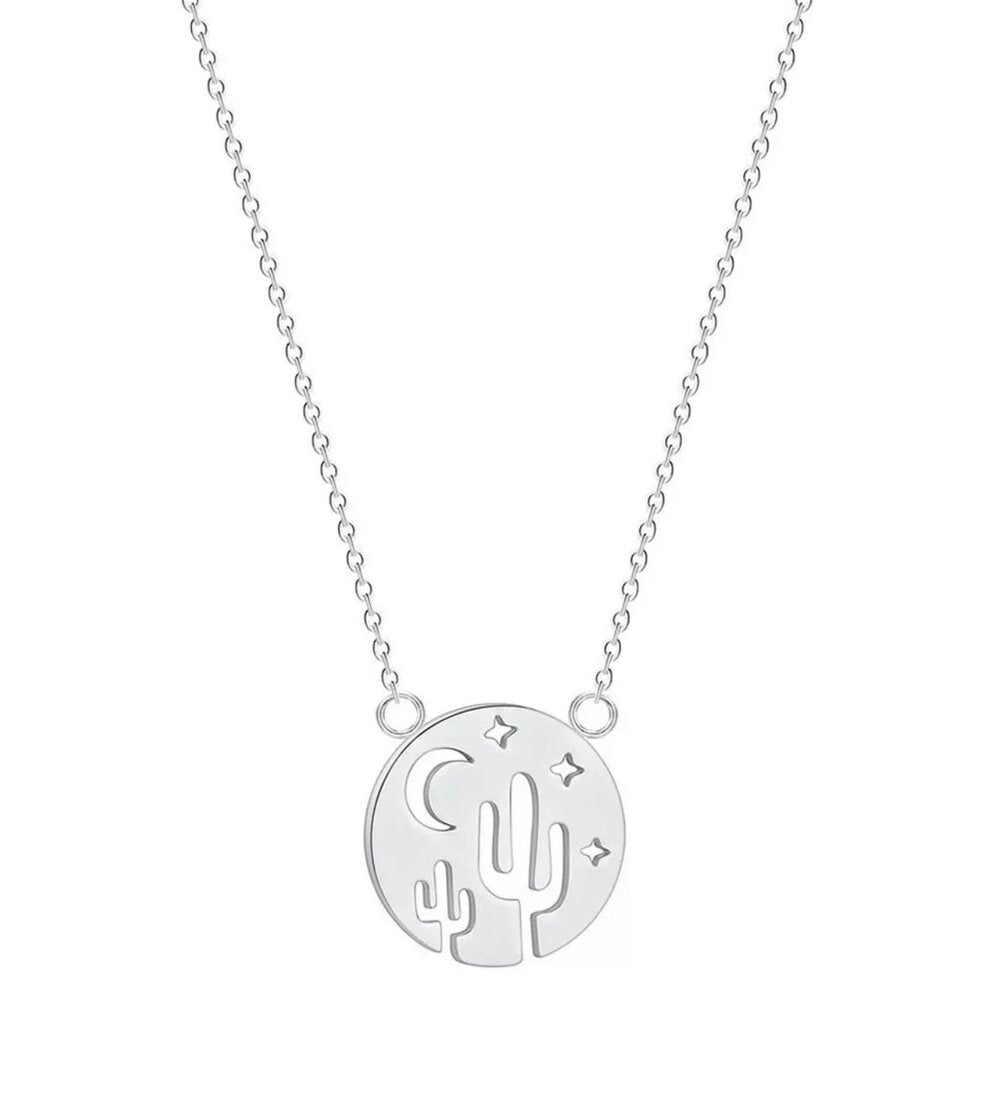 Starry Night Necklace, Multiple Metals