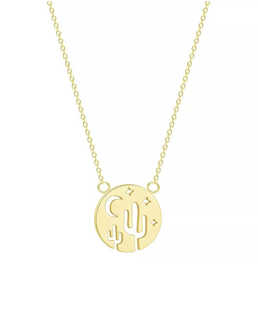 Starry Night Necklace, Multiple Metals