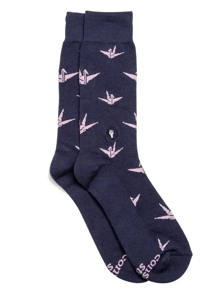Socks that Fight for Equality - Paper Crane