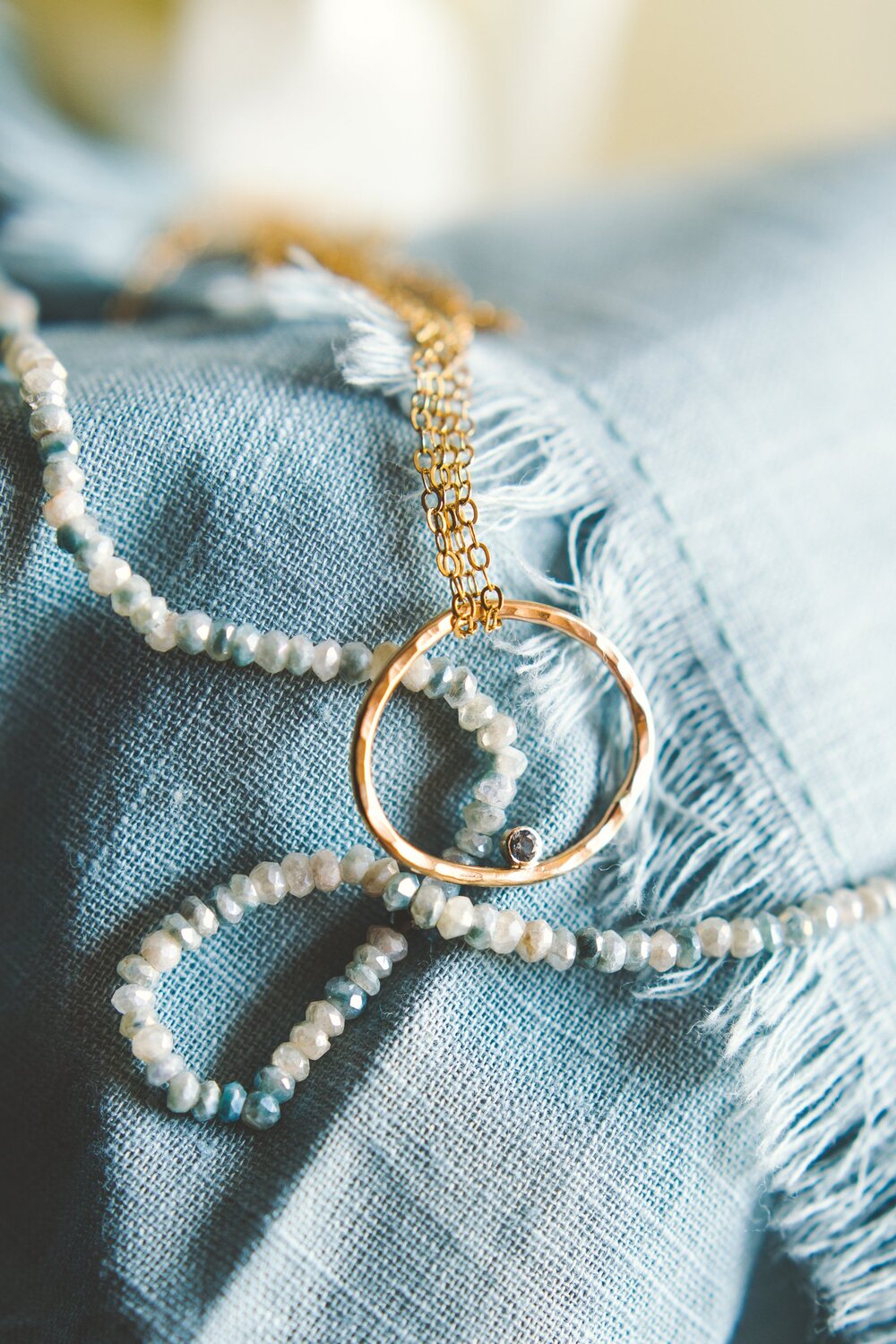 SIEMPRE BIRTHSTONE NECKLACES