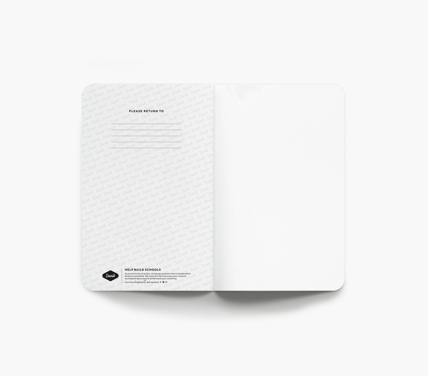 Midnight Snail Classic Layflat Notebook